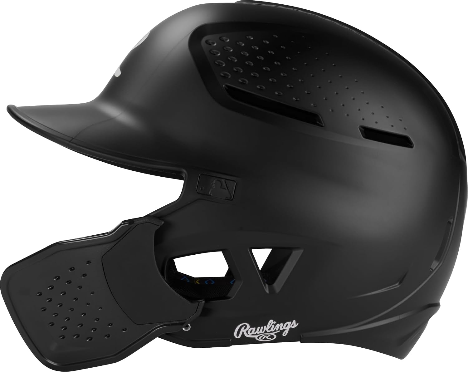 image:imageRawlings RX2 Series Reverse amp Adjust Baseball Batting Helmet Adjustable Face Guard JR amp SR Sizes Multiple ColorsBlack