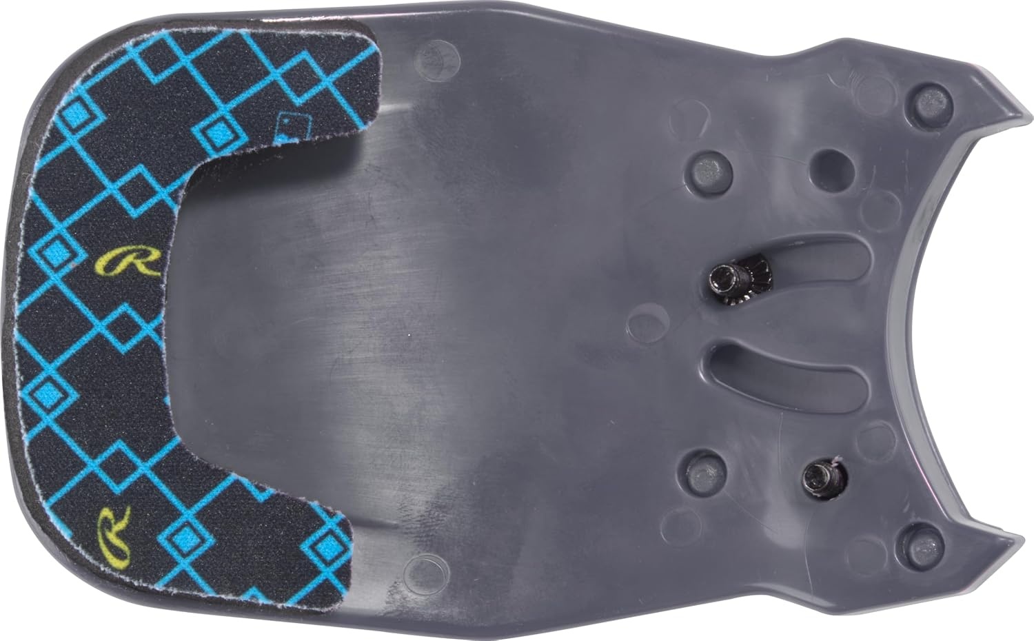 image:imageRawlings RX2 Series Reversible amp Adjustable Jaw Guard Fits All RX2 HelmetsGraphite