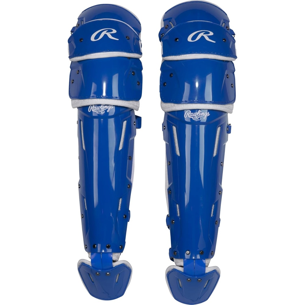 image:imageRawlings Rawlings MACH PRO Series Catchers Leg Guards Adult amp Intermediate Sizing Multiple ColorsRoyal White