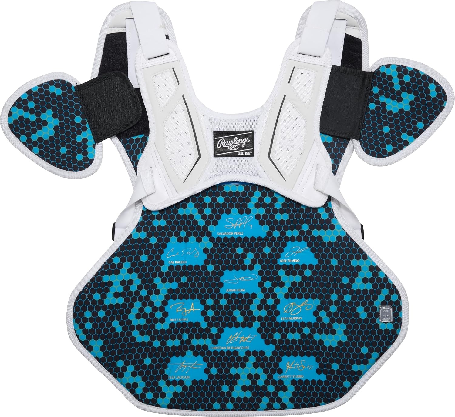 image:imageRawlings MACH PRO Series Baseball Catchers Set NOCSAE Certified Adult amp Intermediate Sizing Multiple ColorsWhite Black