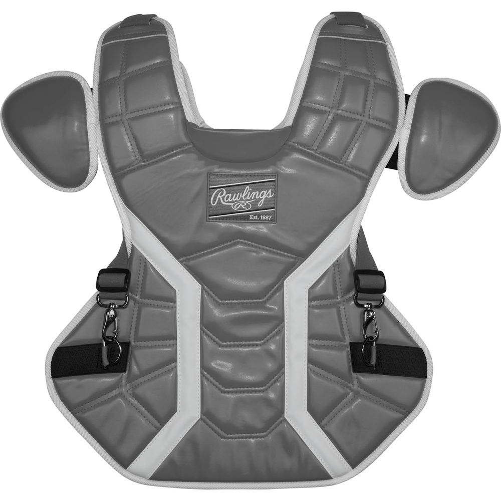 image:imageRawlings MACH PRO Series Catchers Chest Protector Adult amp Intermediate Sizing Multiple ColorsGraphite White