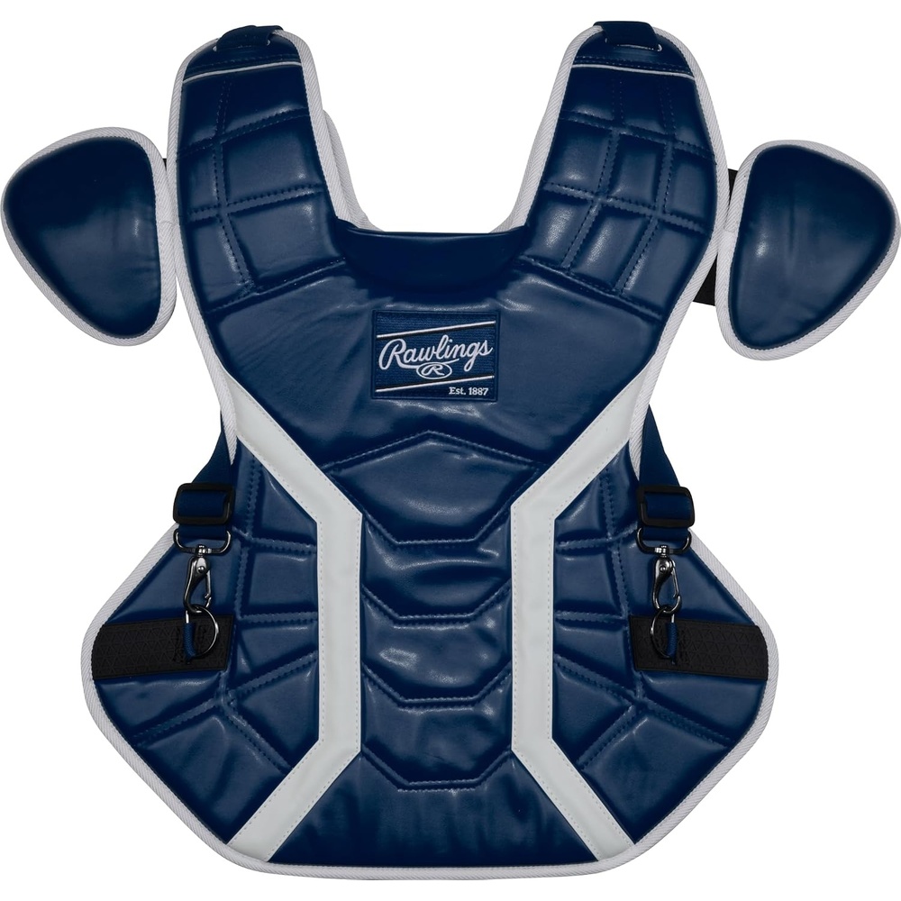 image:imageRawlings  MACH PRO Series Catchers Chest Protector  Adult amp Intermediate Sizing  Multiple ColorsNavy  White