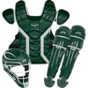 Dark Green / White